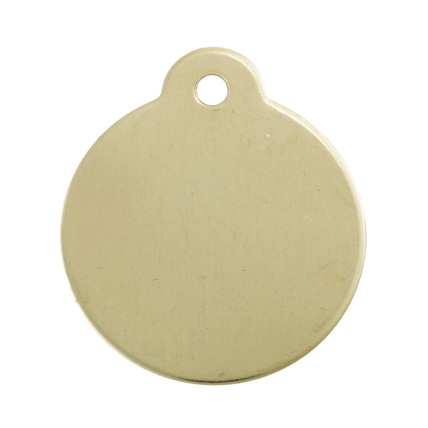 Brass Round Kennel Club Dog Tag