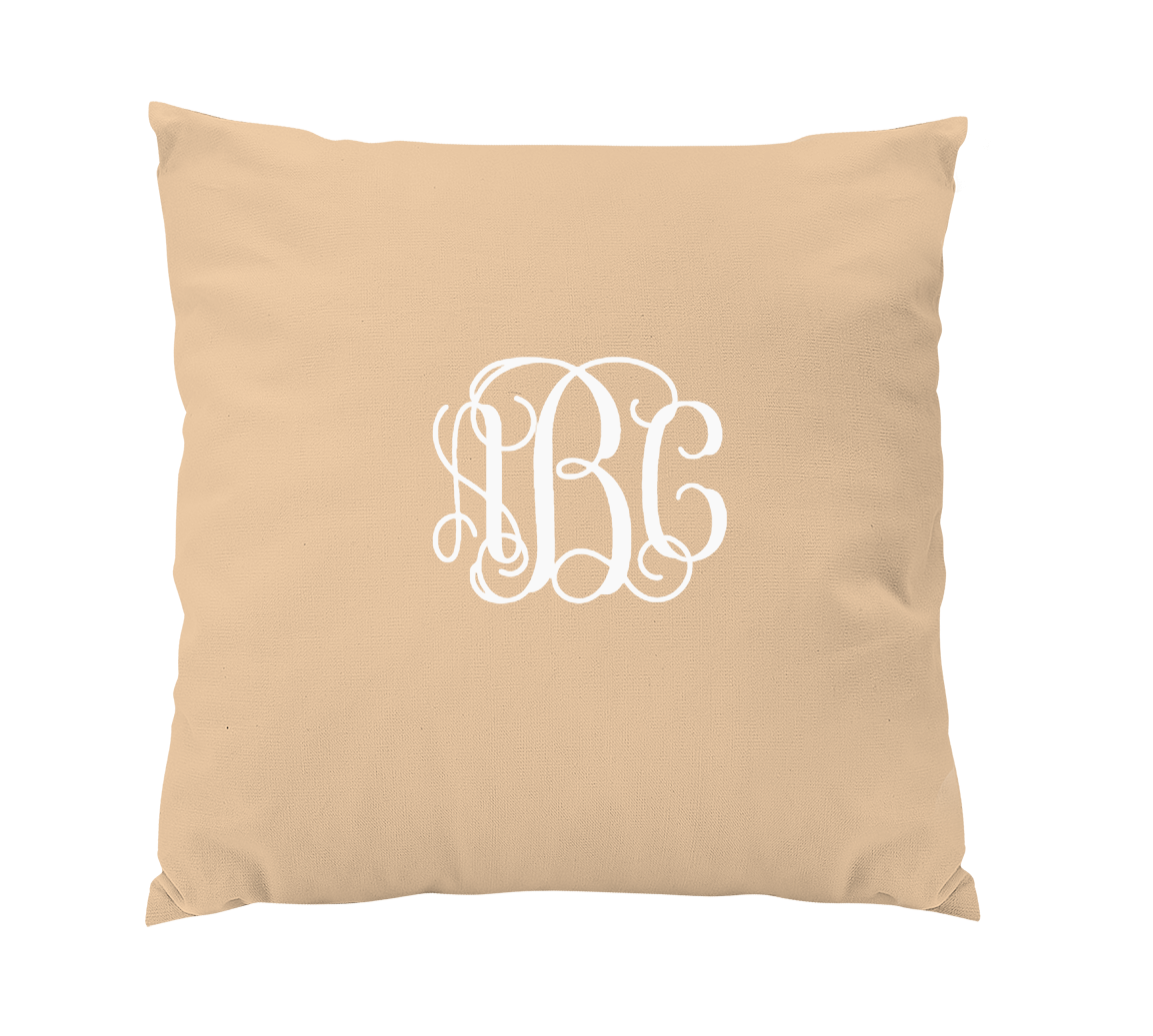 Custom Pillow with monogram